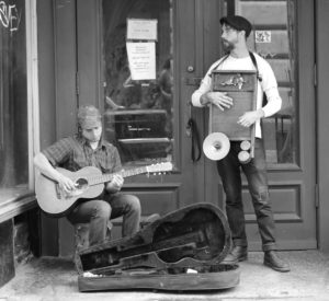 Street Musicians 1 BW+